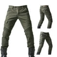 thumbnail image 4 of keepw Safe And Stylish Riding Jeans Motorcycle Pants For Protection Green JES-26Green XXL, 4 of 5