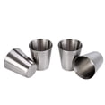 thumbnail image 3 of 8pcs Shot Glasses With Cup Holder, Stainless Steel Schnapps Cups, 30ml, 3 of 5