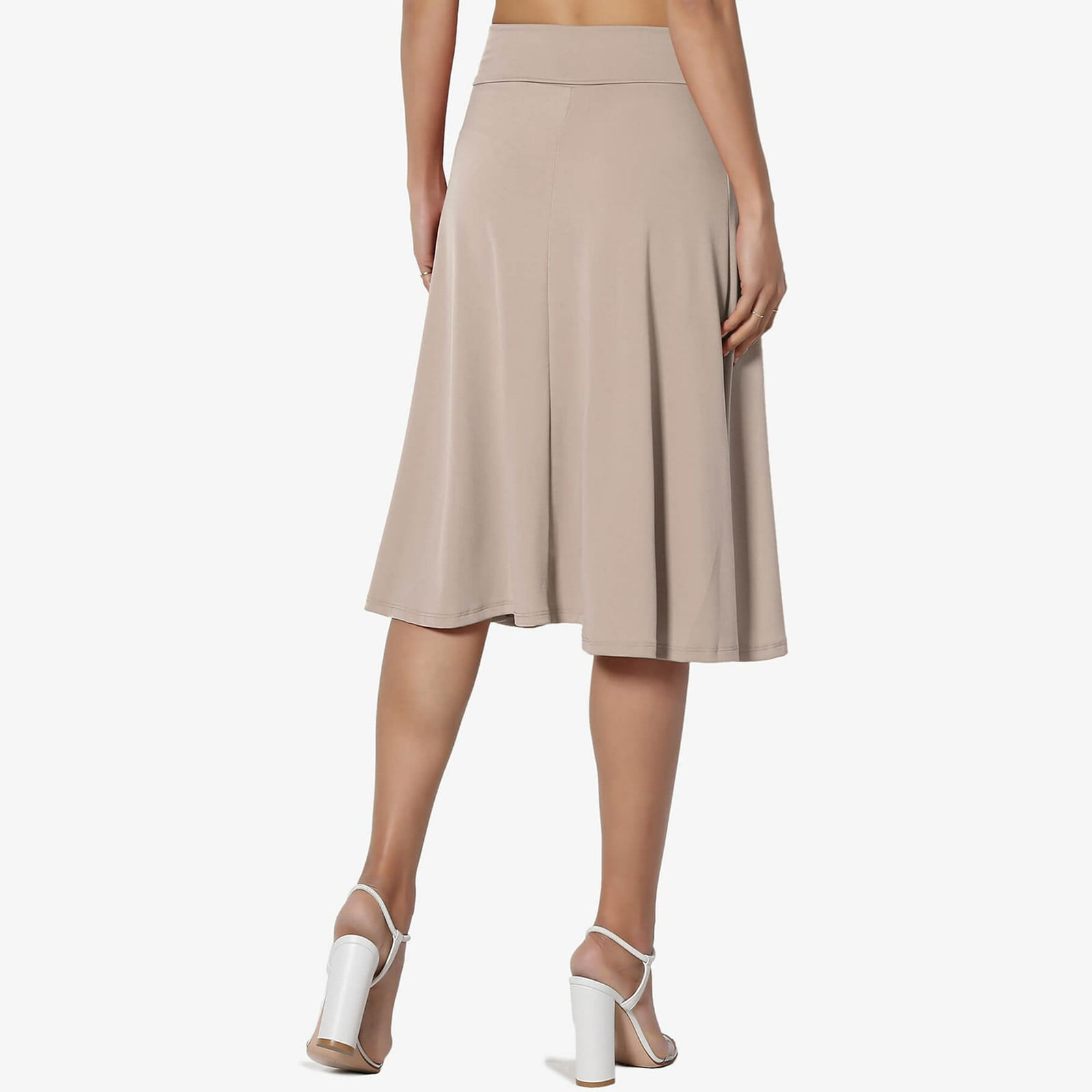 LEVAR ♥ Summer Maxi Skirt /追跡付 Cream and Mauve Vacation Print Smocked Maxi Skirt | Lime