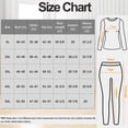 thumbnail image 2 of COMFREE Plus Size Women Thermal Underwear Long Johns Base Layer Top and Bottom Sets for Cold Weather, 2 of 7