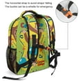 thumbnail image 3 of Anime Backpack Curious George Backpack Funny Laptop Back Pack Book Bag Hiking Outgoing Daypack For Women Mens, 3 of 8