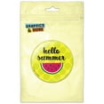 thumbnail image 1 of Hello Summer Watermelon Refrigerator Button Magnet, 1 of 2