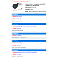 thumbnail image 2 of Window Motor - Compatible with 2002 - 2006 Mercury Mountaineer 2003 2004 2005, 2 of 3
