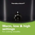 Hamilton Beach Slow Cooker, Extra Large 10 Quart, Stay or Go Portable