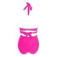 thumbnail image 6 of Afdoent Bikini Sets For Women High Waisted Push Up Two Piece Swimsuits Vintage Retro Ruched Print Bikini Set Vintage Swimwear, 6 of 7