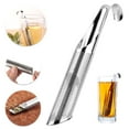 thumbnail image 2 of 2pcs Stainless Steel Tea Strainer with 2 Tweezers Reusable Tea Infuser Pipe Metal Tea Diffuser Stick Mesh Tea Filter Kitchen Accessories for Tea Leaf Herbs or Spice, 2 of 7