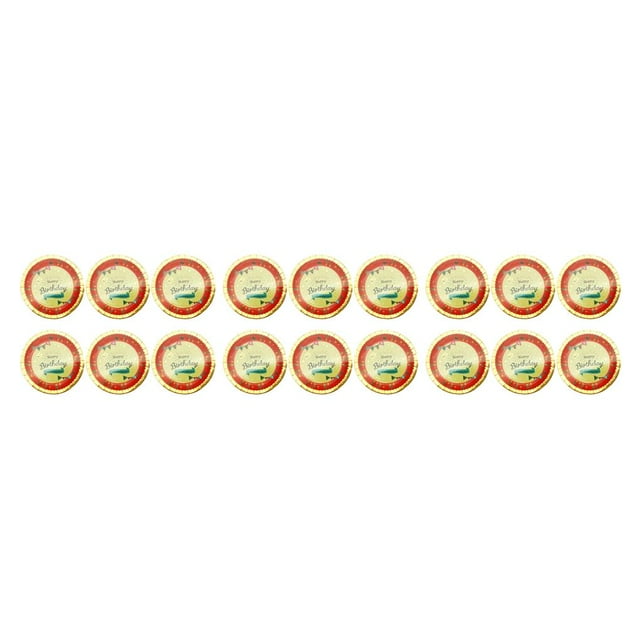 Baohd 6 Pcs Plateaux en Papier Jetables pour Gâteaux Planches Rondes pour Gâteaux Assiettes à Dessert Bases en Cercle en Carton pour Jour d'Anniversaire Popularité 3Ensemble