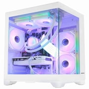 Hoengager RTX 5070 12GB Gaming PC - AMD Ryzen 7 5700X 3.4GHz, 16GB DDR4 RAM, 2TB SSD, 650W PSU, Software-controlled ARGB, Windows 11 -Prebuilt PC
