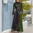 thumbnail image 4 of Arnolfini Portrait - Jan van Eyck Long Dress summer clothes clothes for women Long dress woman, 4 of 5