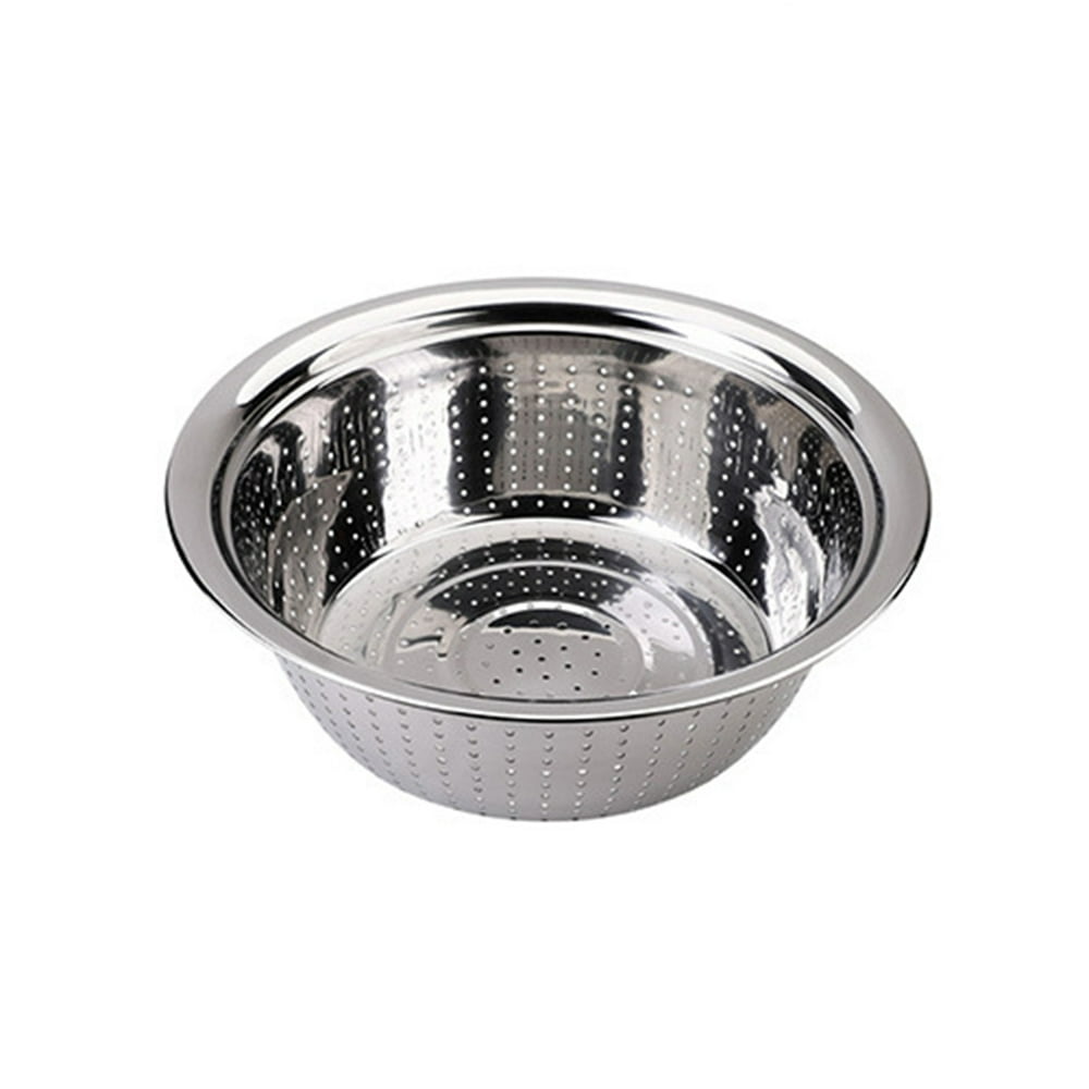 Stainless Steel Mesh Colander Pasta Strainer Vegetable Rice Strainer