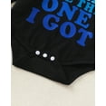 thumbnail image 6 of Newborn Baby Boys Clothes Newborn Boys 2PCS Romper Outfits Set Letter Print Newborn Boys Long Sleeve Hoodie Top Pants Set Blue, 6 of 8