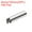 Silver White, variant on 100Pack Slide on End Clasps, 10mm Tube Ball Bead Slider Crimp Ends, Silver White