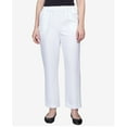 thumbnail image 5 of Alfred Dunner Women's Petite Solid Elastic Waist Pants, 5 of 6