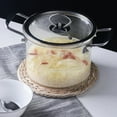 thumbnail image 7 of Glass Pots for Cooking,Heat-Resistant Borosilicate Glass Cooking Pan, Transparent Glass Saucepan Stockpot with lid and Double Handles for Noodle Milk Soup, 7 of 7