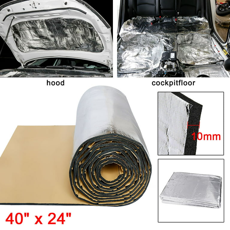 Thick Aluminum Fiber Muffler Cotton Car Fender Heat Sound - Temu