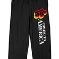 thumbnail image 2 of Coming To America Soul GLO Men's Black Sleep Pants-XL, 2 of 7