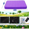thumbnail image 3 of Innovative Gel Seat Cushion, Seat Cushion for Pressure Relief for Back, Sciatica, Hip, Tailbone Pain, Large and Thick, Used for The Office, Wheelchair, Recliner, Car, Truck, Stadium.(Púrpura), 3 of 5