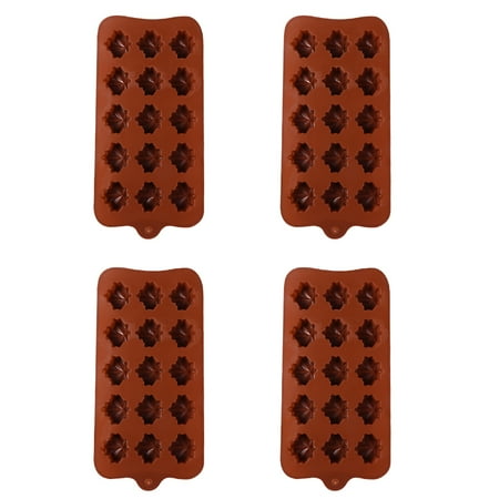 

4pcs Chocolate Silicone Molds Dessert Baking Molds Silicone Baking Molds