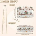 thumbnail image 4 of FORMRS Women Crossbody Purse with Chain Strap Vegan Leather Shoulder Handbag, Christmas Gift Train, 4 of 7