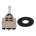 thumbnail image 2 of Guitar Toggle Switch, Standard Design Electric Guitars Selector  Sound Quality Metal Easy Installation  for Playing, 2 of 7