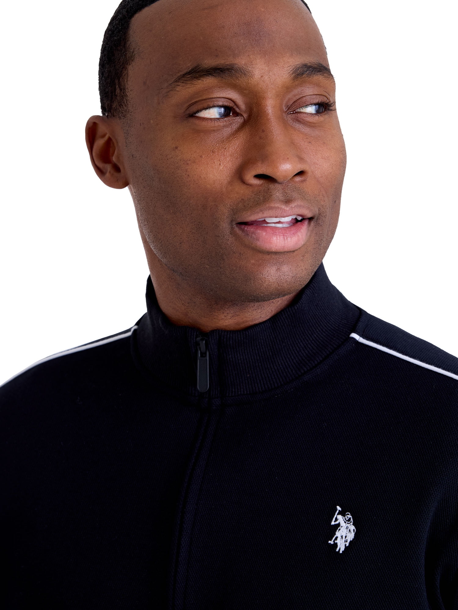 U.S. Polo Assn. Men's Track Jacket with Piping