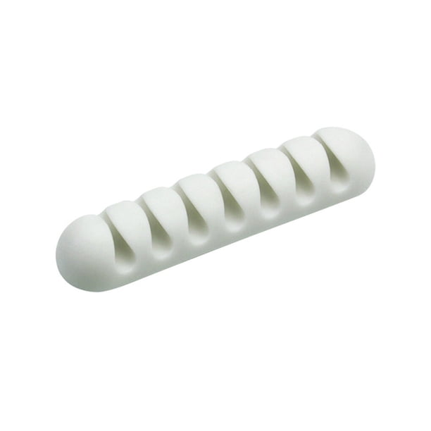 Billuyoard Clips para cables Dispositivo portátil Organizador de cables Waterpoof Adhesivo Soporte para cables Cables de plástico Tie Office Almacenamiento y organización del hogar tipo 20 7 agujeros