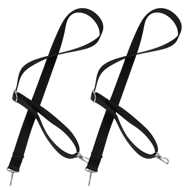 OUNONA Boat Tie Down Straps 2Pcs Rv Awning Pull Strap with Nylon and Alloy for Boating Cargo Fixing