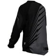 thumbnail image 2 of Motocross Men Black White Cycling Jersey Breathable Downhill MTB Long Sleeve Shirt, 2 of 8
