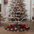 thumbnail image 4 of Rateoe Valentine Gnome Pattern Christmas Tree Skirt with Ties , Christmas Tree Decorations, Farmhouse Christmas Decor Xmas Holiday Decorations-48", 4 of 6