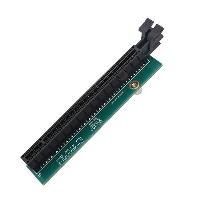 01AJ902, Easy Installation PCB Iron PCI E Riser Card Adapter PCI E Graphic Card Adapter for 4 Port NIC With Baffle