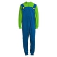 thumbnail image 5 of Nintendo, Adult Mens, Super Mario Brothers Luigi Pajamas Union Suit, Sizes S-XL, 5 of 5