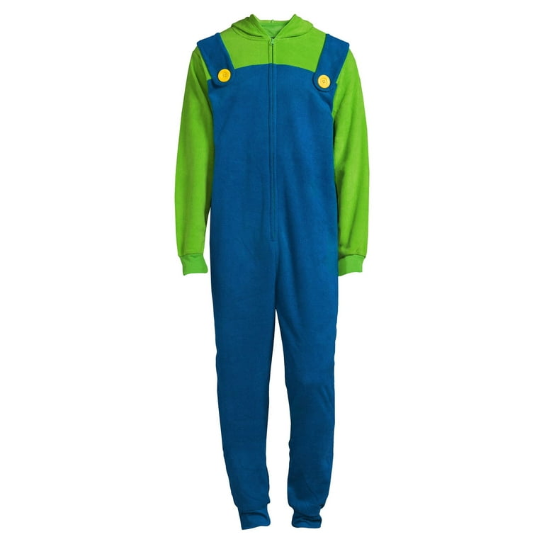 Mario and luigi onesies for adults sales