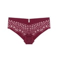 thumbnail image 1 of Bikini Ilusión para Dama, con Detalles de Encaje Rojo Talla CH, 1 of 4