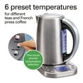 thumbnail image 4 of Hamilton Beach Professional Stainless Steel Electric Kettle, Tea & Water Kettle, 1.7L, Digital, 4 of 10