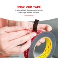 thumbnail image 4 of Bullshark Bond 2 Pack 0.5 Inch x 15 Ft Heavy Duty Waterproof Foam Mounting Tape, 4 of 5