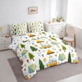thumbnail image 2 of Catabedysis Floral Camping 7-Piece Twin Bedding,Caravan Tent Pattern Bedding Comforter Set For Boys,Multicolor,Polkadot Reversible, 2 of 7