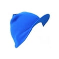 thumbnail image 3 of Top Headwear Cuffless  Visor Winter Beanie - Royal, 3 of 3