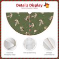 thumbnail image 3 of Fotbe Birds Wild Ducks Pattern Christmas Tree Skirt, Tree Skirts Plush Christmas Decorations, Christmas Tree Skirts Xmas Decorations Holiday Party Decor-48", 3 of 6