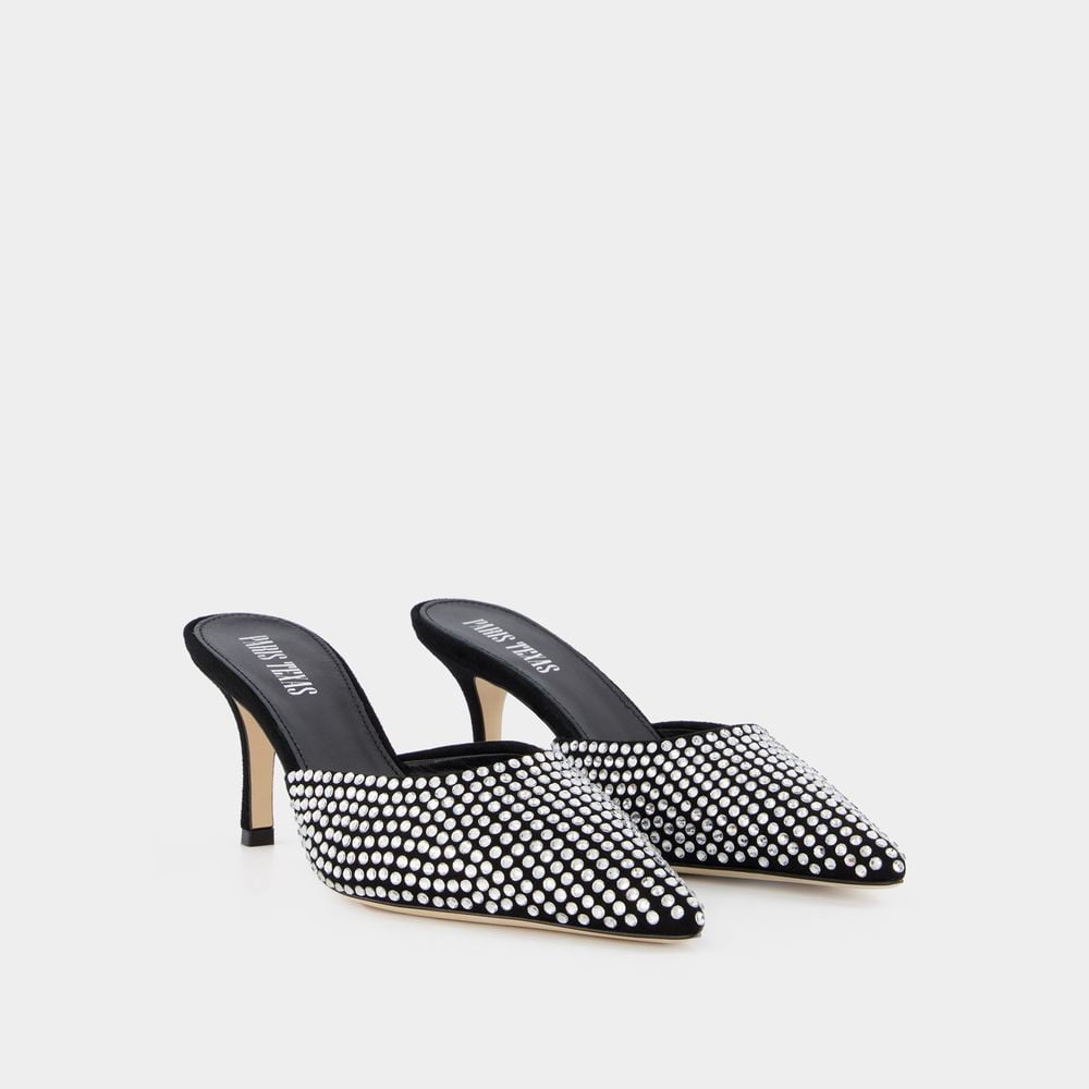 【関税込み】Hollywood 75 Mules - Paris Texas - Black Diamond Paris Texas Hollywood 75 Mules - Black Diamond Black