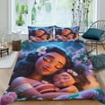 thumbnail image 2 of Moana Themed Bed Sheet Set Three Piece Set 53x79 Inches Comfortable And Skin Friendly Unique Design Creating A Star Studded Night, 2 of 6