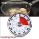 thumbnail image 4 of Temporizador de cocina magnético NikouMX de Acero inoxidable 60 minutos rojo, 4 of 4