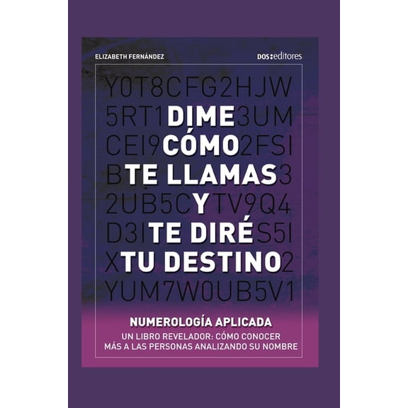 Dime Cmo Te Llamas Y Te Dir Tu Destino: numerologa aplicada, (Paperback)