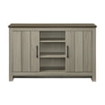 thumbnail image 5 of Lilola Home 47"W Gray Oak Console Table, Buffet Table, Sideboard with Shelves, 5 of 5