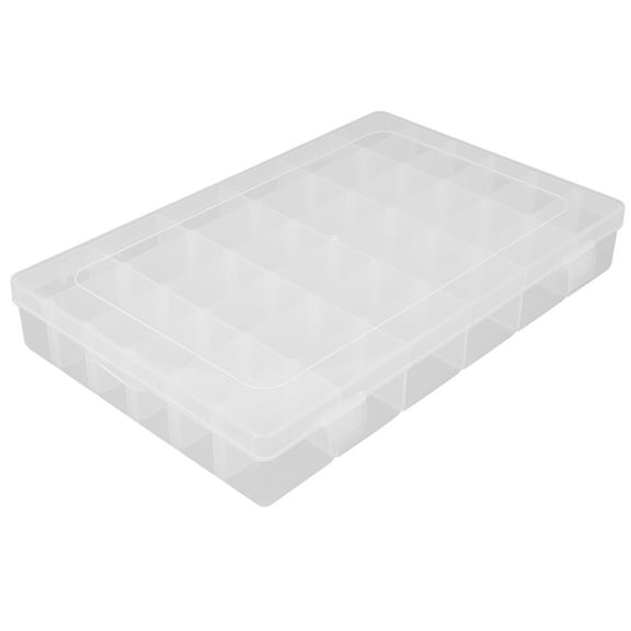 Raindrops Clear Storage Box for Jewelry and Hardware Organizer Small Container Screw and Beads Storage