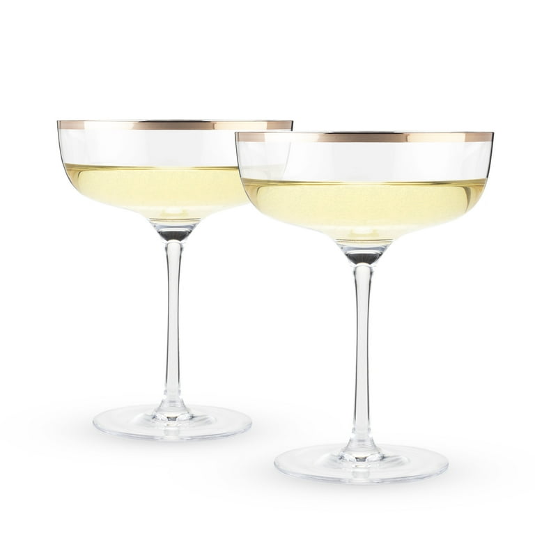 Marie Coupe Modern Cocktail Glasses Set of 8 + Reviews