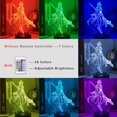 thumbnail image 2 of YIXINGCHEN 3D Night Light, Game Genesis Series Night Light, 3D Illusion Night Light, 16-Color dimmable, with Remote Control Intelligent Touch XCNL#3389, 2 of 8
