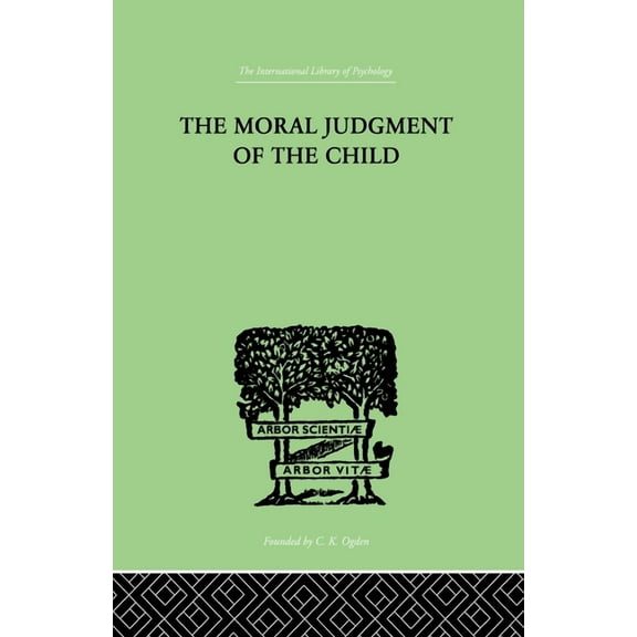 The Moral Judgment Of The Child, (Paperback)
