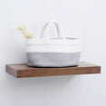 thumbnail image 5 of WELLAND 24 inch Mission Floating Shelves Wall Mounted Shelves Display Rack, 23 3/4"L x 9 1/4"D x 2"T, Walnut, 5 of 8
