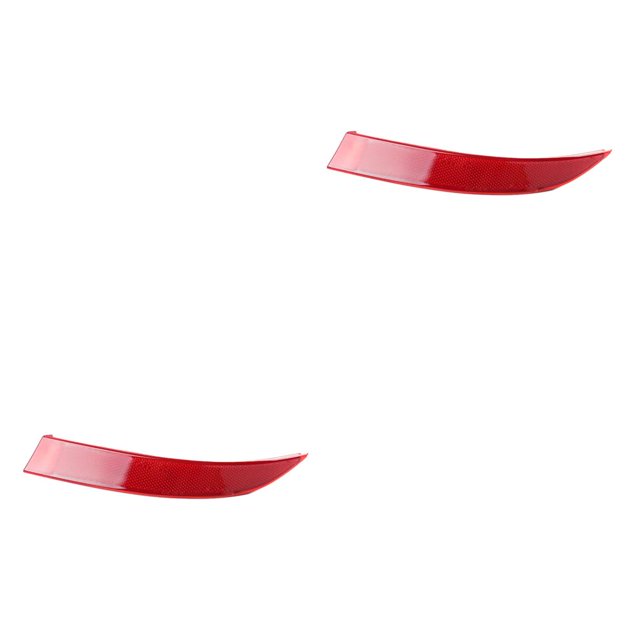 Kenally Reflector de parachoques trasero derecho izquierdo de coche para E70 2011-2013 rojo 63147240998 63147240997 Type1 NO1