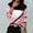 Pink, variant on Sweaters For Women Sevevn Women's Casual Geometry Printed T-Shirt Long Sleeve Blouse Round Neck Casual Sweater